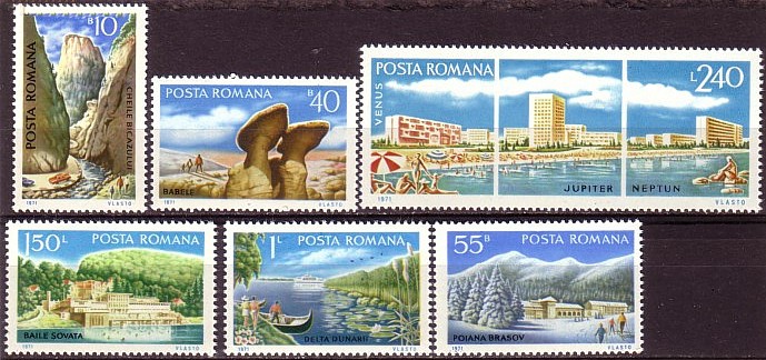 1971 - Turism, serie neuzata